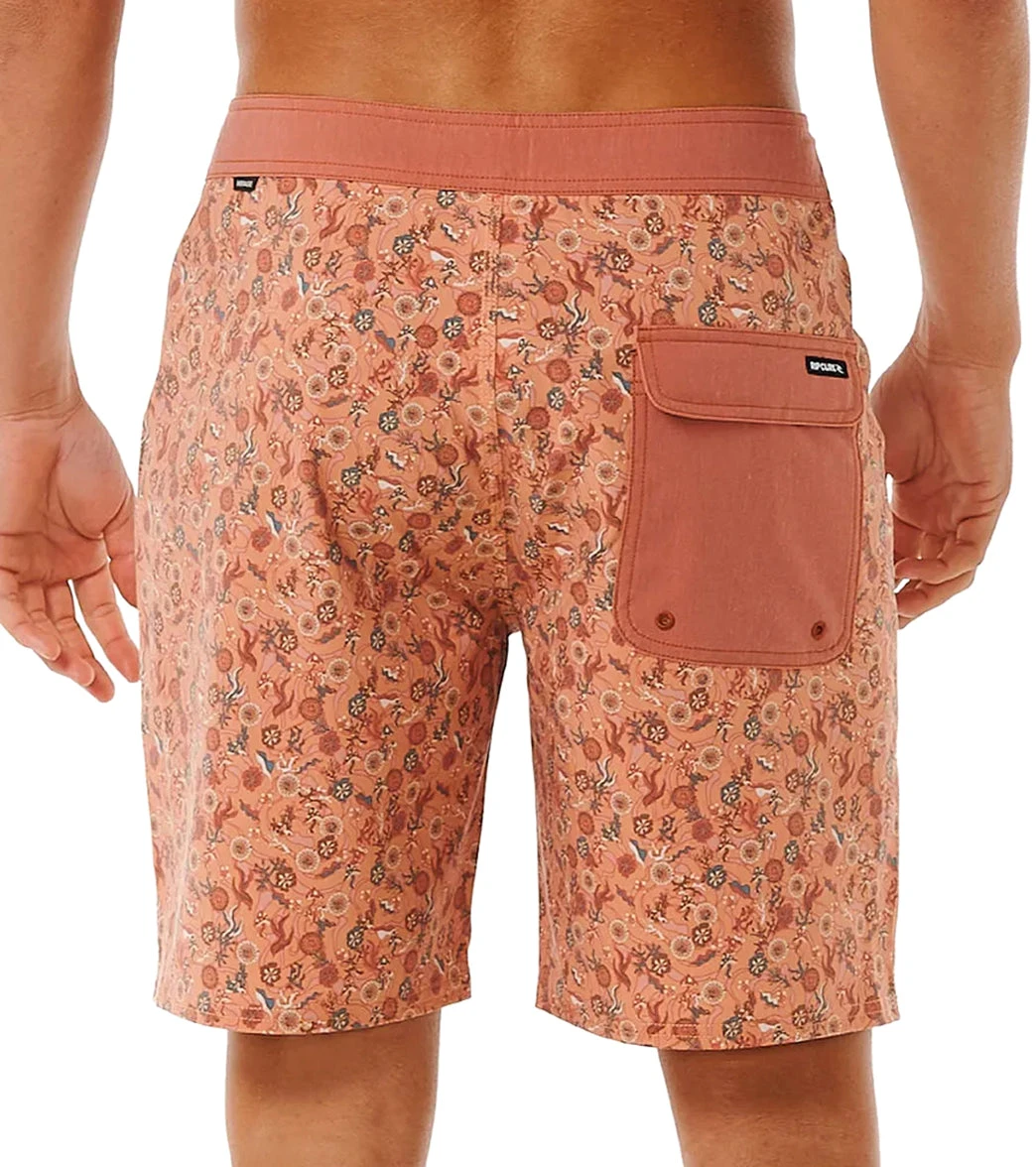 Rip Curl Men's 19" Mirage Floral Reef Board Shorts - Image 5