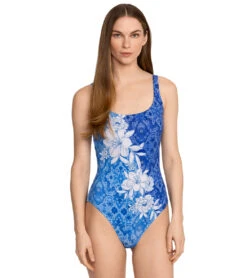 Johnny Was Women's Clio Tanksuit One Piece Swimsuit
