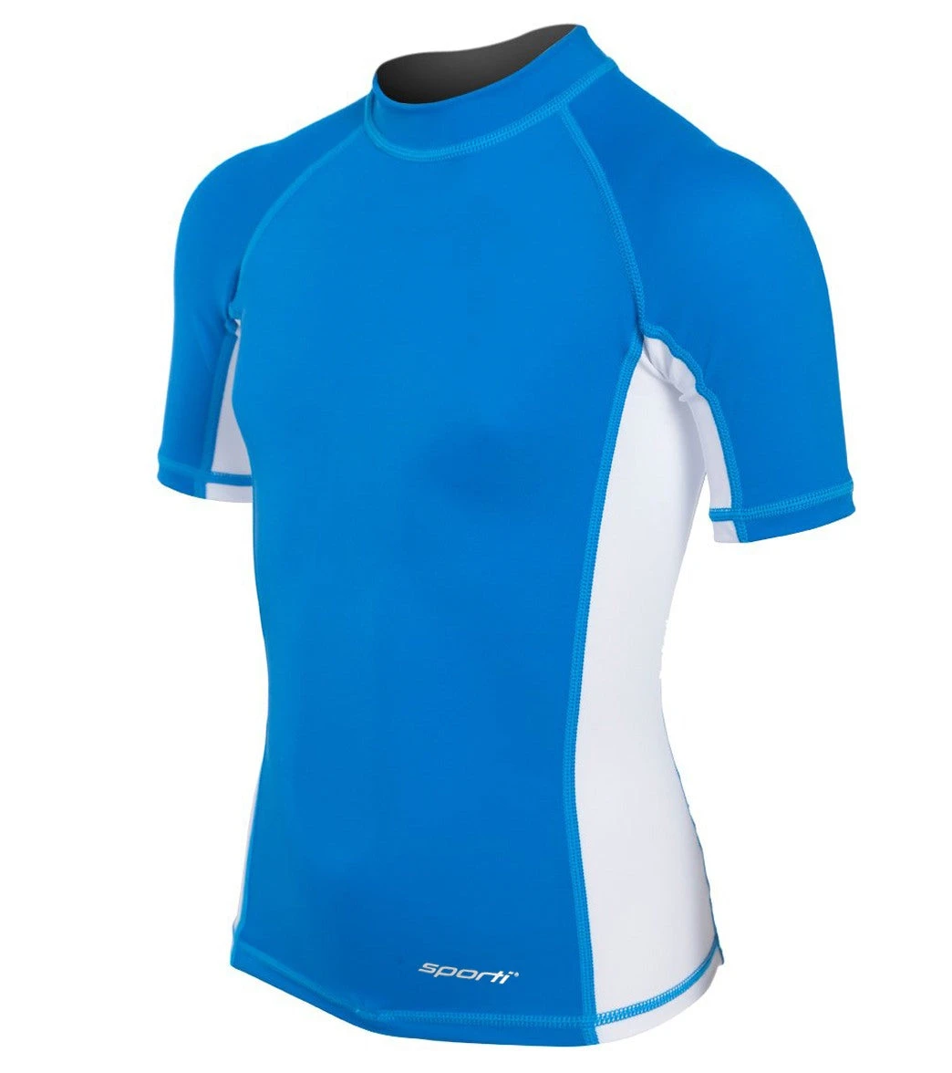 Sporti Youth Unisex S/S UPF 50+ Sport Fit Rash Guard - Image 20
