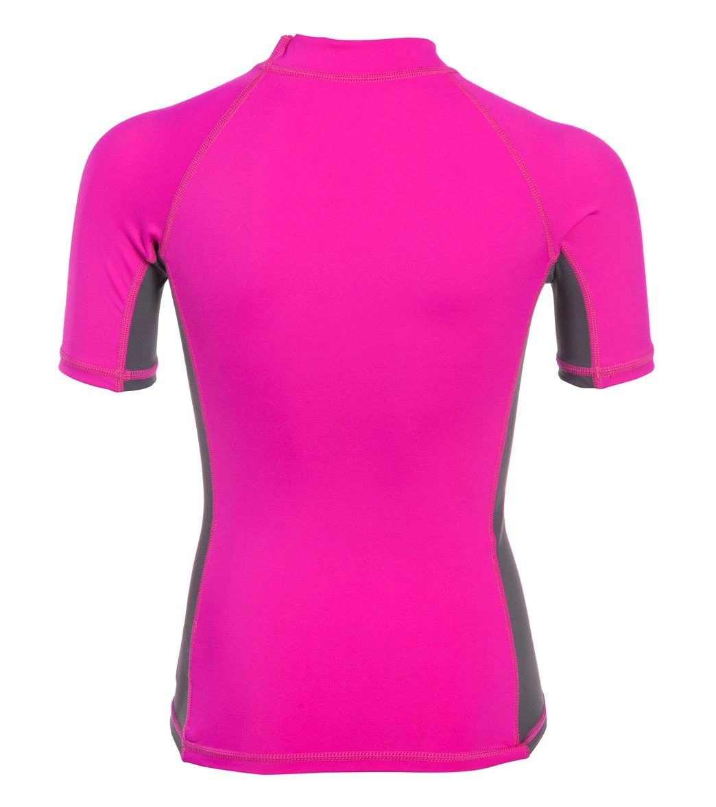 Sporti Youth Unisex S/S UPF 50+ Sport Fit Rash Guard - Image 16