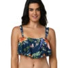 Jantzen Women's Floral Enchantment Paloma Bikini Top