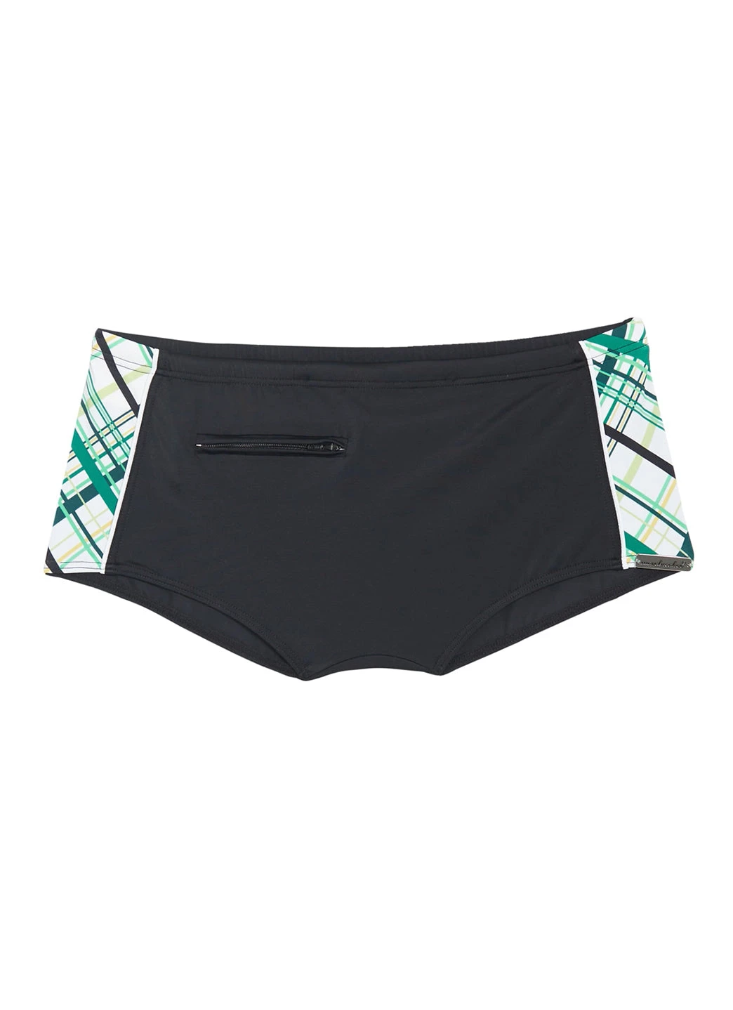 Wavebreaker Men's Check Euro Leg Swim Trunks - Image 5