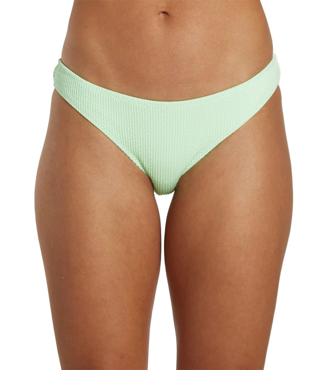 Hurley Women's Texture Beach Moderate Bikini Bottom - Image 7