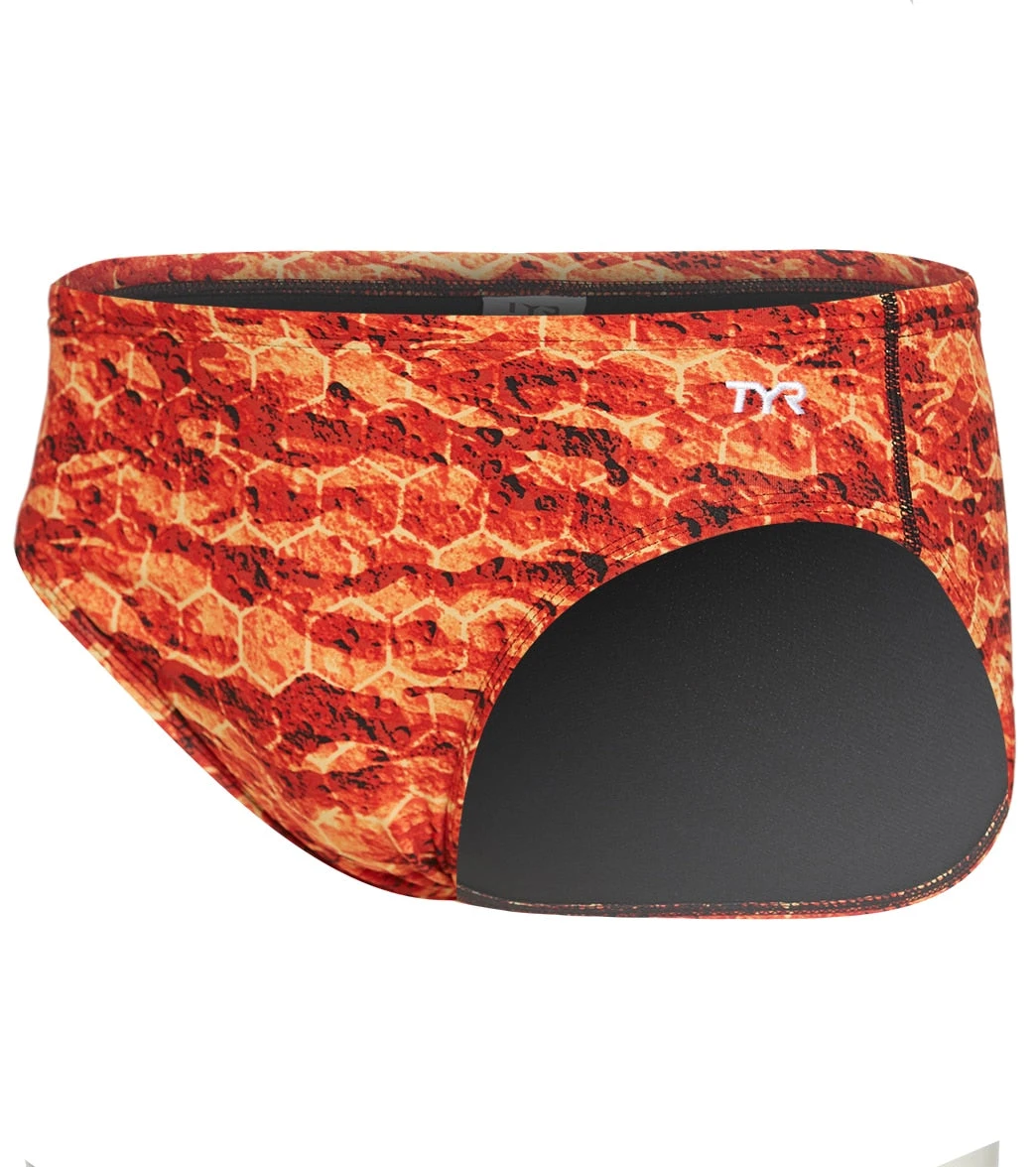 TYR Men's Agran Wave Racer Brief Swimsuit - Image 19