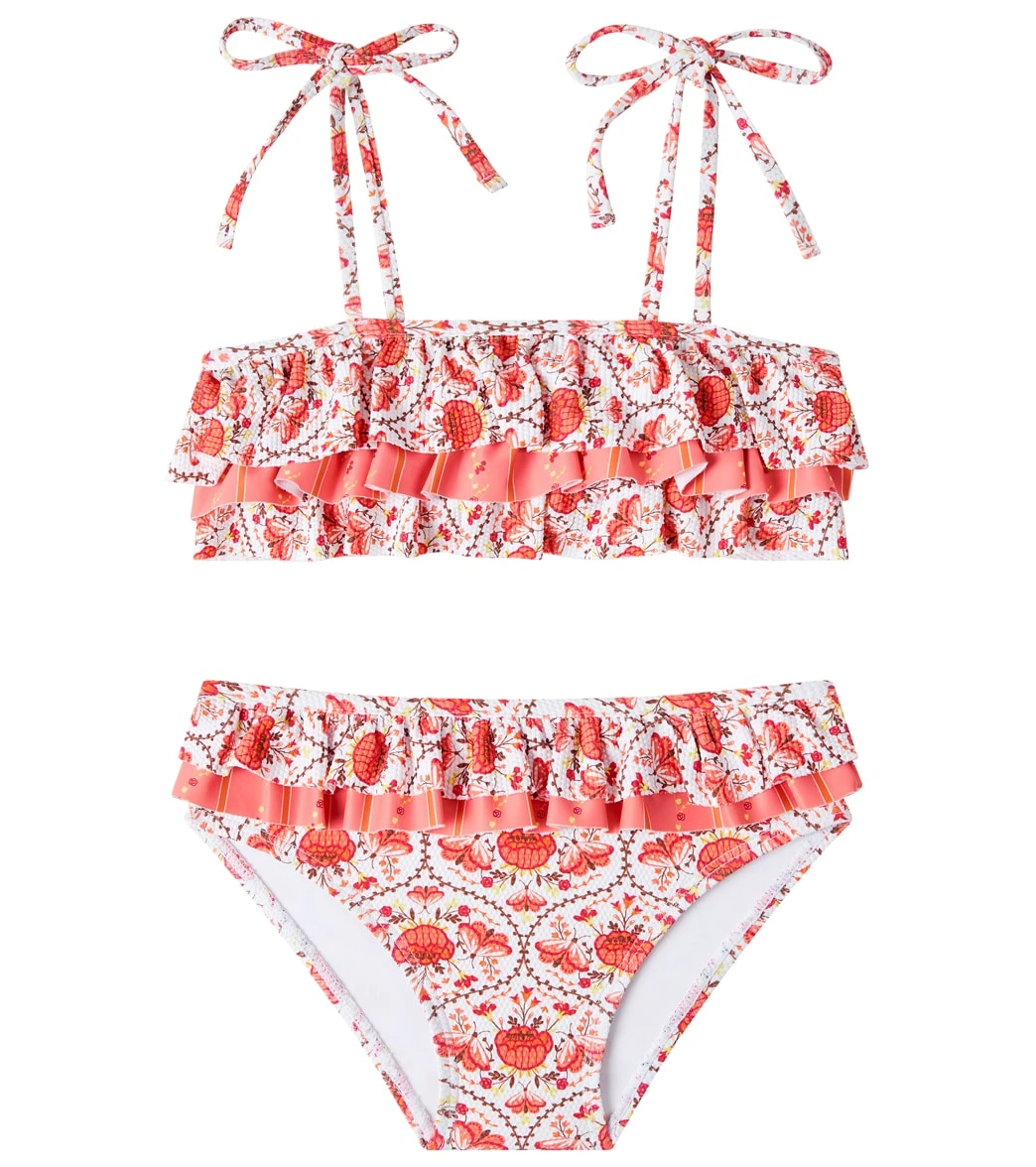 Seafolly Girls' Prague Ruffle Two Piece Bikini Set (Baby, Toddler, Little Kid) - Image 4