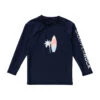 Snapper Rock Boys' Sunset Cruising Navy LS Rash Top (Toddler, Little Kid, Big Kid)