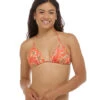 Body Glove Women's Balata Garden Dita Ruffle Triangle Binkini Top