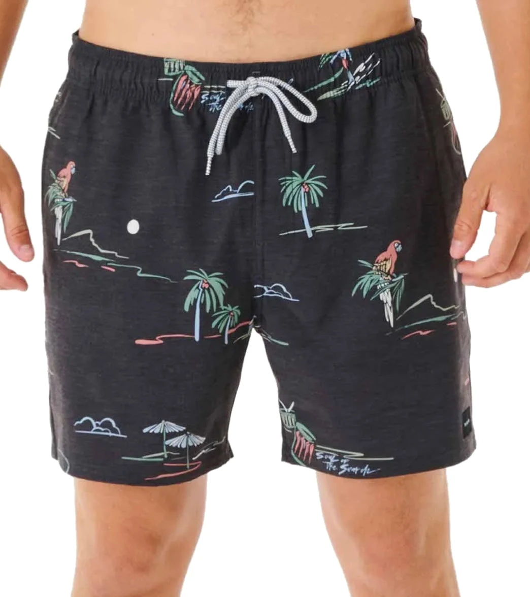 Rip Curl Men's 16" Party Pack Swim Trunks - Image 8