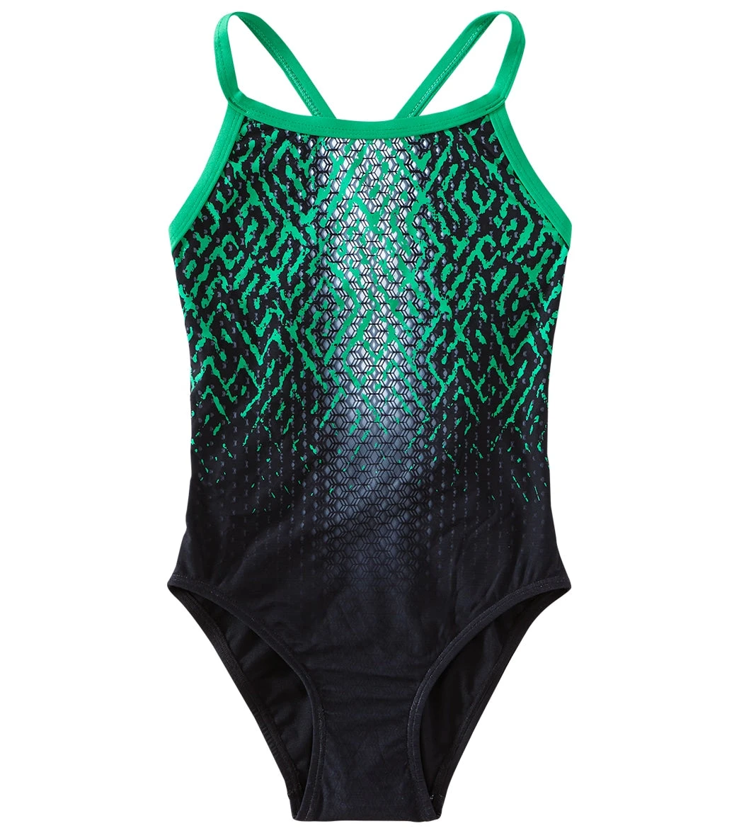 TYR Girls' Odyssey Diamondfit One Piece Swimsuit - Image 17