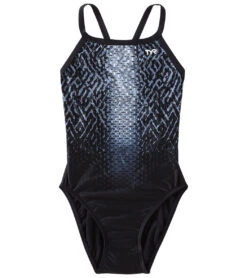 TYR Girls' Odyssey Diamondfit One Piece Swimsuit