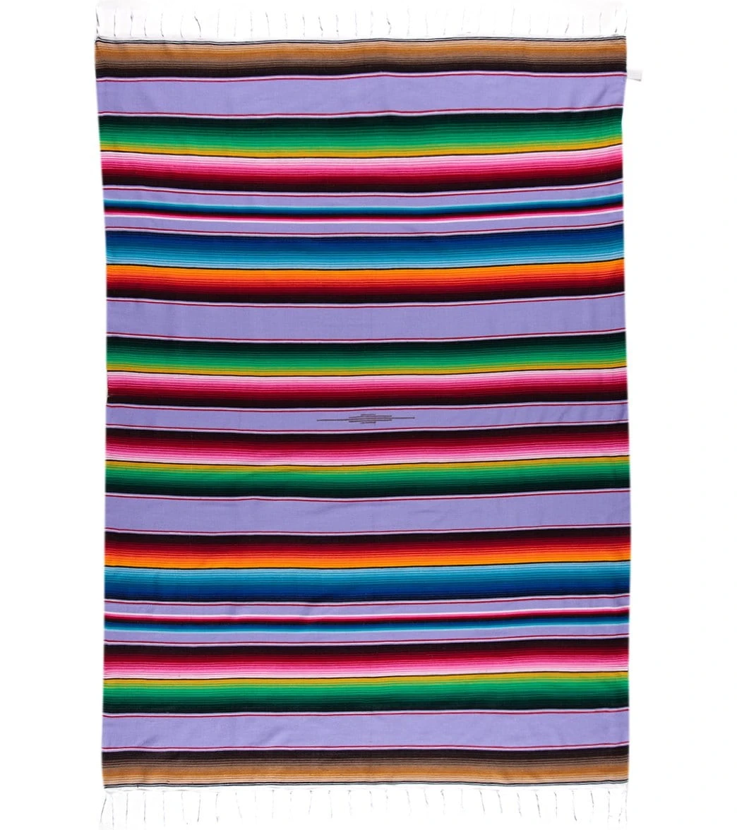 Native Yoga Large Mexican Serape Blanket - Image 5