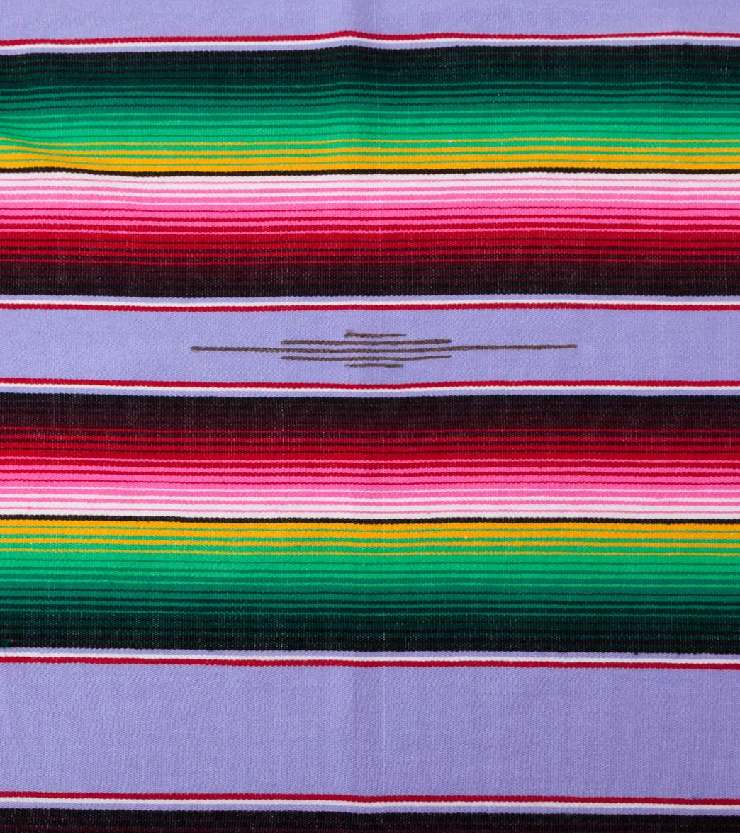 Native Yoga Large Mexican Serape Blanket - Image 6