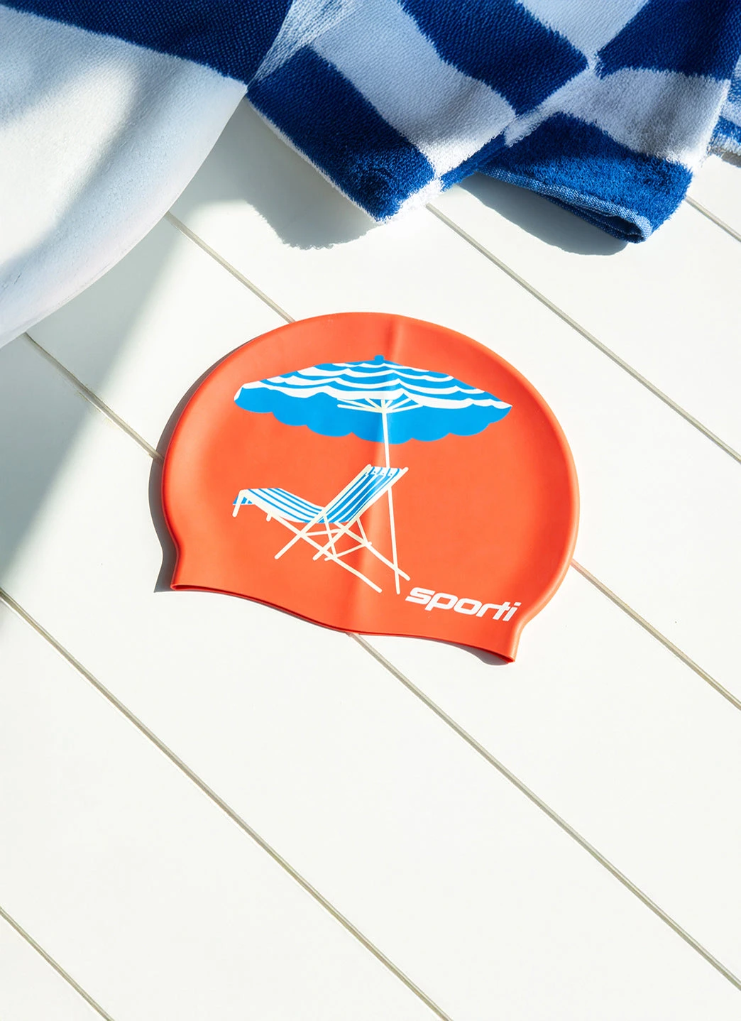 Sporti X Emma Weyant Beach Club Silicone Swim Cap - Image 10