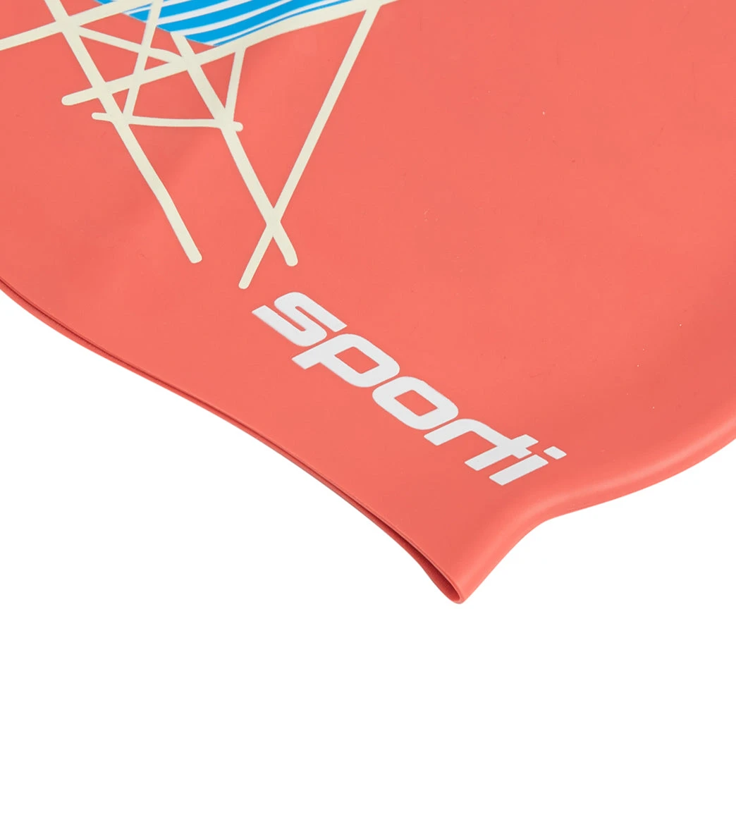 Sporti X Emma Weyant Beach Club Silicone Swim Cap - Image 7