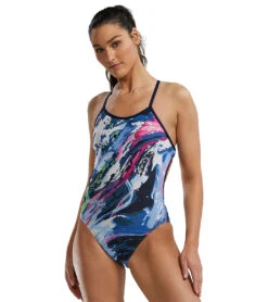 TYR Women's Transient Crosscutfit Tieback One Piece Swimsuit