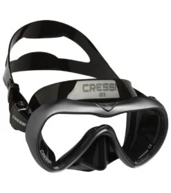 Cressi A1 Clear Anti-Fog Lens Scuba Mask