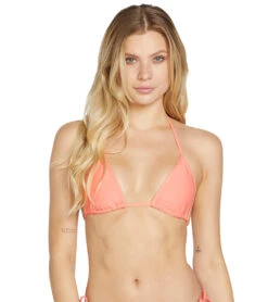 Volcom Women's Simply Seamless Triangle Bikini Top