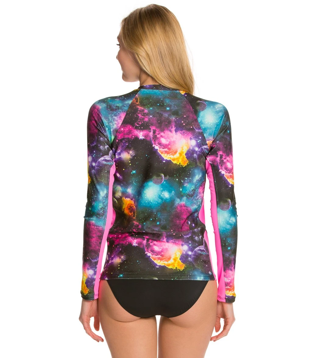 EQ Swimwear Galaxy Long Sleeve Rash Guard - Image 3