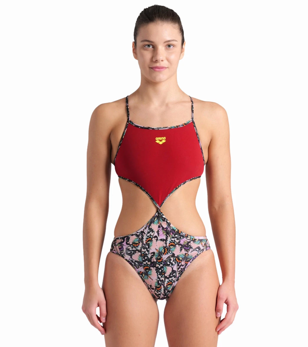 Arena Women's Rule Breaker Twist'N'Mix One Piece Swimsuit - Image 10