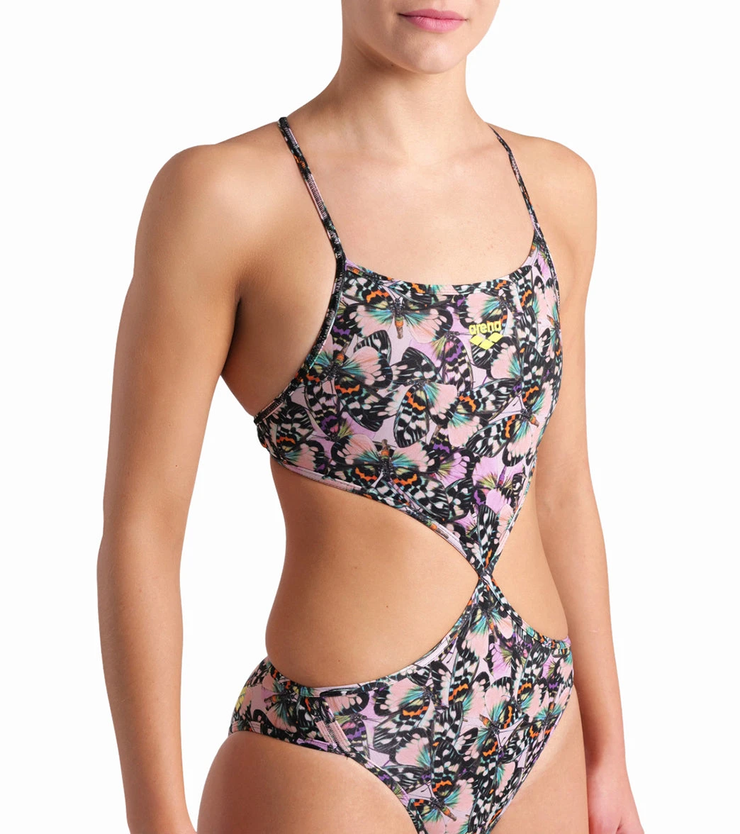 Arena Women's Rule Breaker Twist'N'Mix One Piece Swimsuit - Image 4