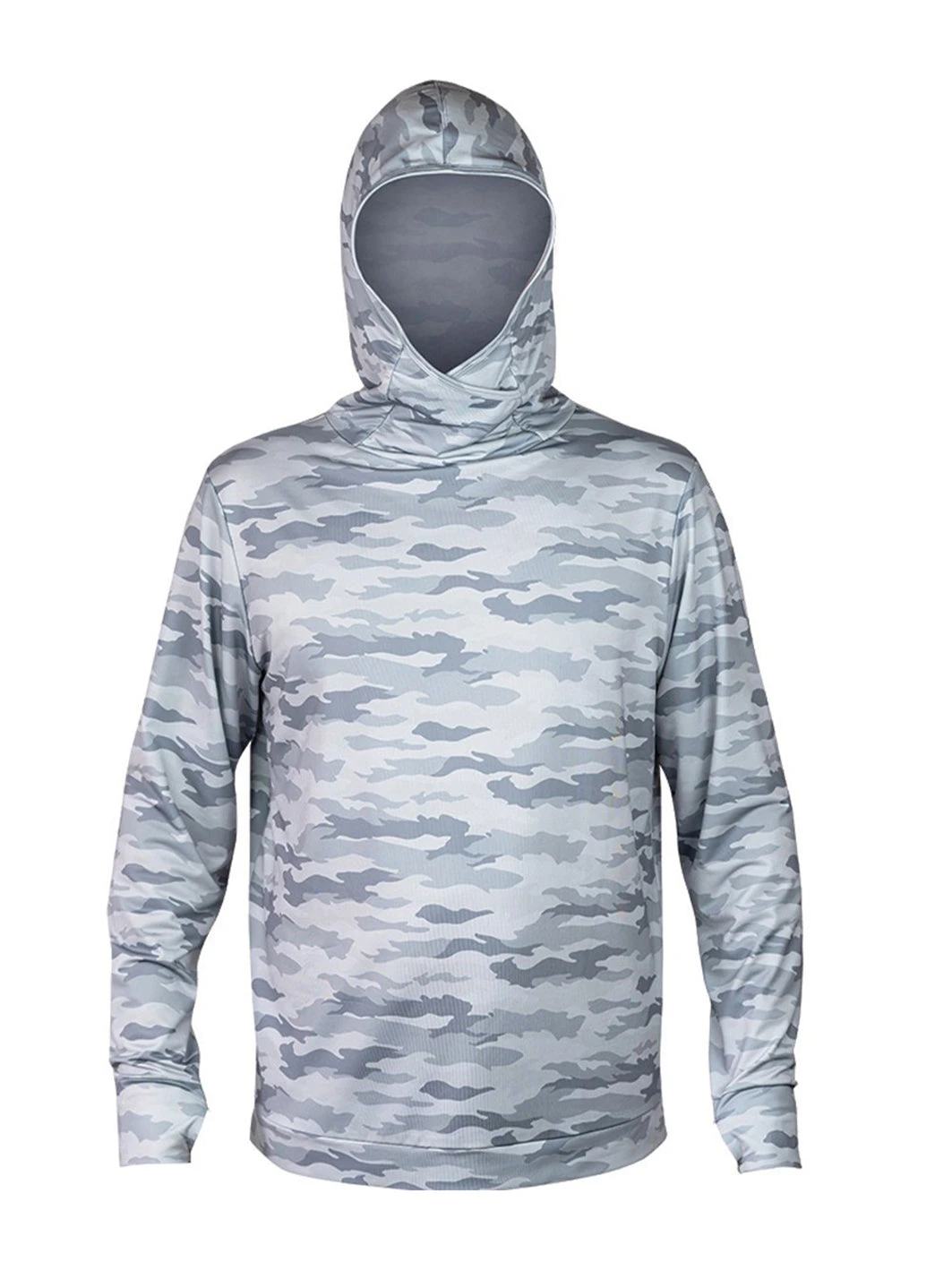 Xcel Men's Threadx Iceskin Long Sleeve UV Hooded Pullover - Image 6