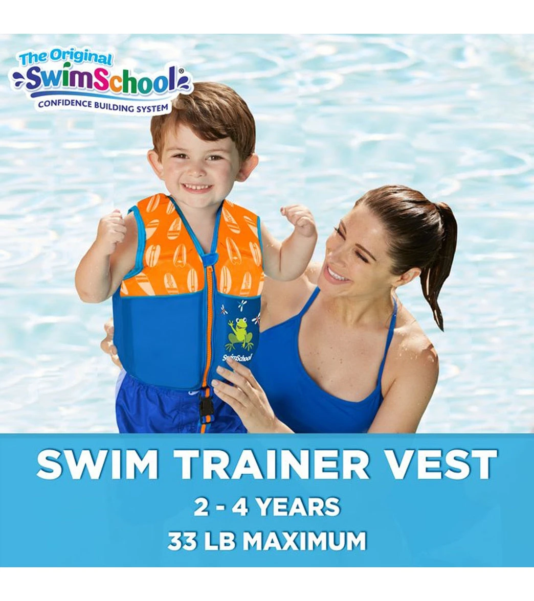 Aqua Leisure Kids' Printed Swim Vest With Safety Strap - Image 11