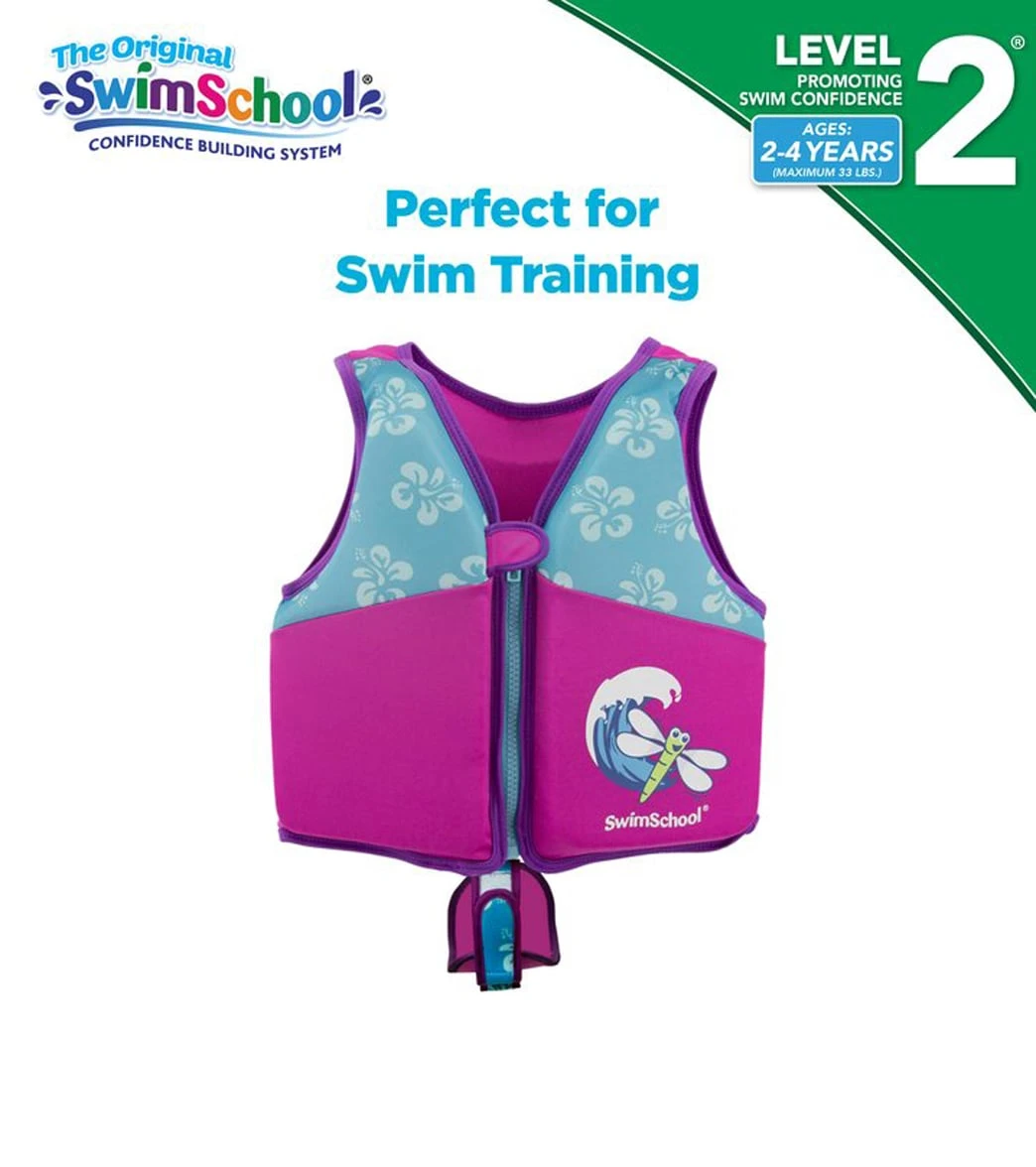 Aqua Leisure Kids' Printed Swim Vest With Safety Strap - Image 19