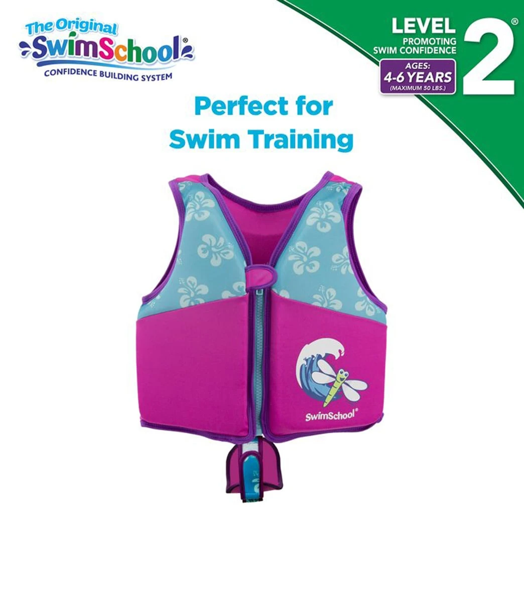 Aqua Leisure Kids' Printed Swim Vest With Safety Strap - Image 20
