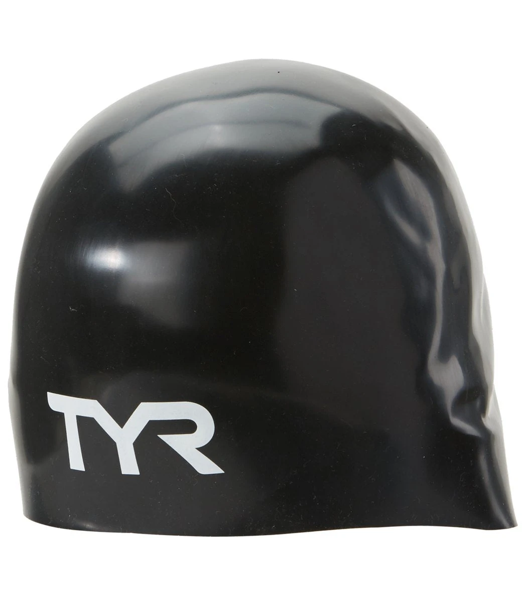 TYR Competitor Racing Silicone Swim Cap - Image 6