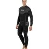 Seac USA Men's Sense Black 3mm Full Wetsuit