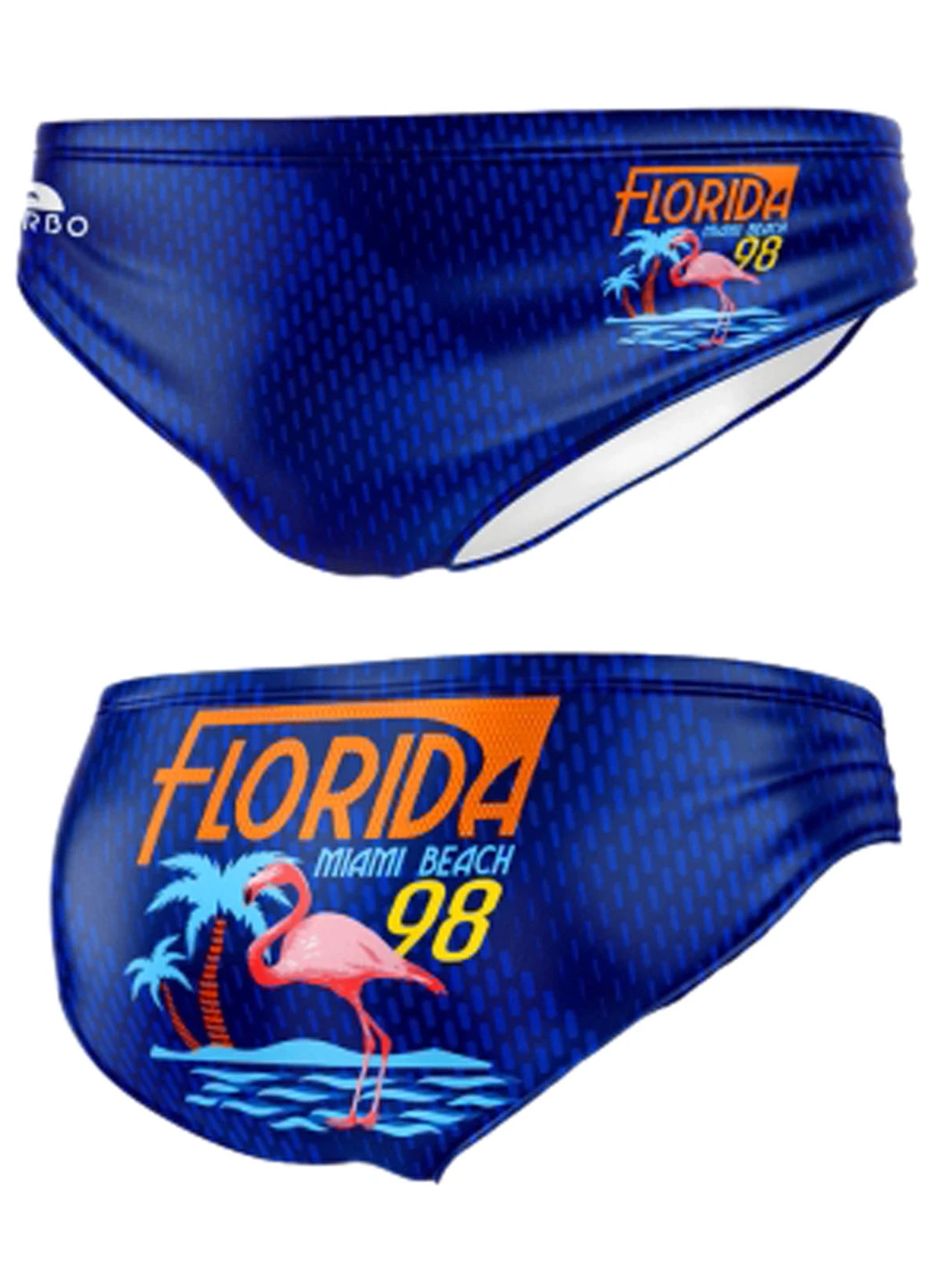 Turbo Men's Florida Water Polo Brief Swimsuit