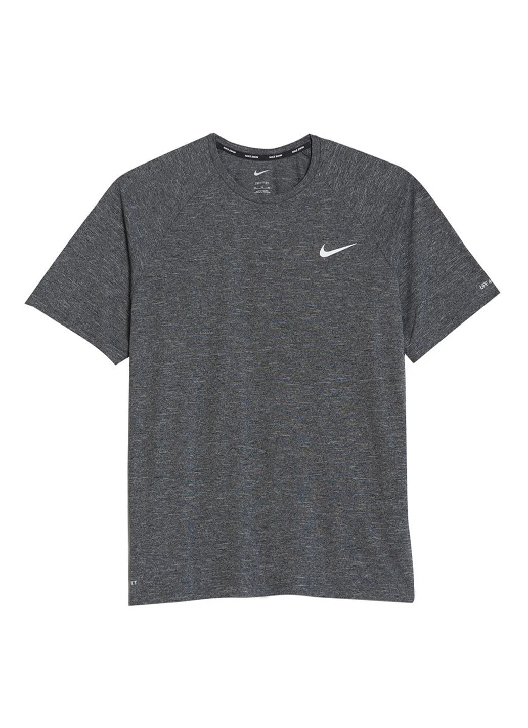 Nike Men's Extended Heather Short Sleeve Hydroguard Swim Shirt - Image 10