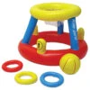 Poolmaster Water Basketball With Ring Toss Game