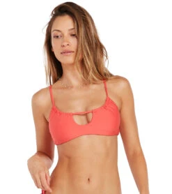 Volcom Women's Simply Seamless Scoop Bikini Top