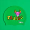 Sporti Groovy Zodiac Taurus Silicone Swim Cap
