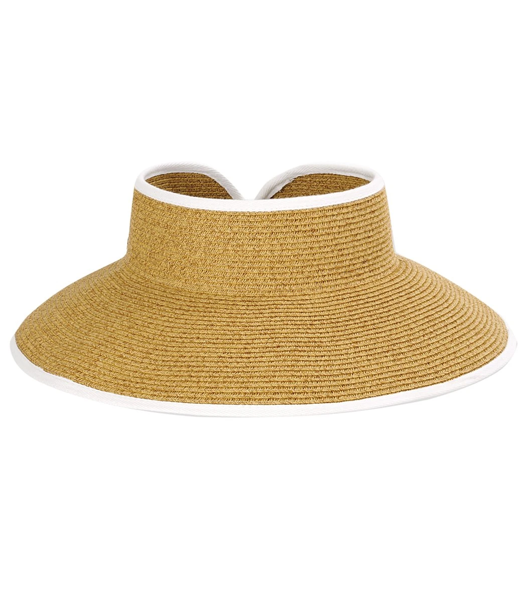 Sun N Sand Women's Paperbraid Roll Up Visor - Image 4