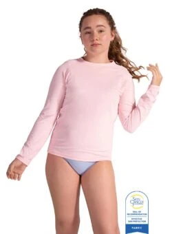 Bloq UV Youth Crew Neck Long Sleeve UPF 50 Swim Shirt