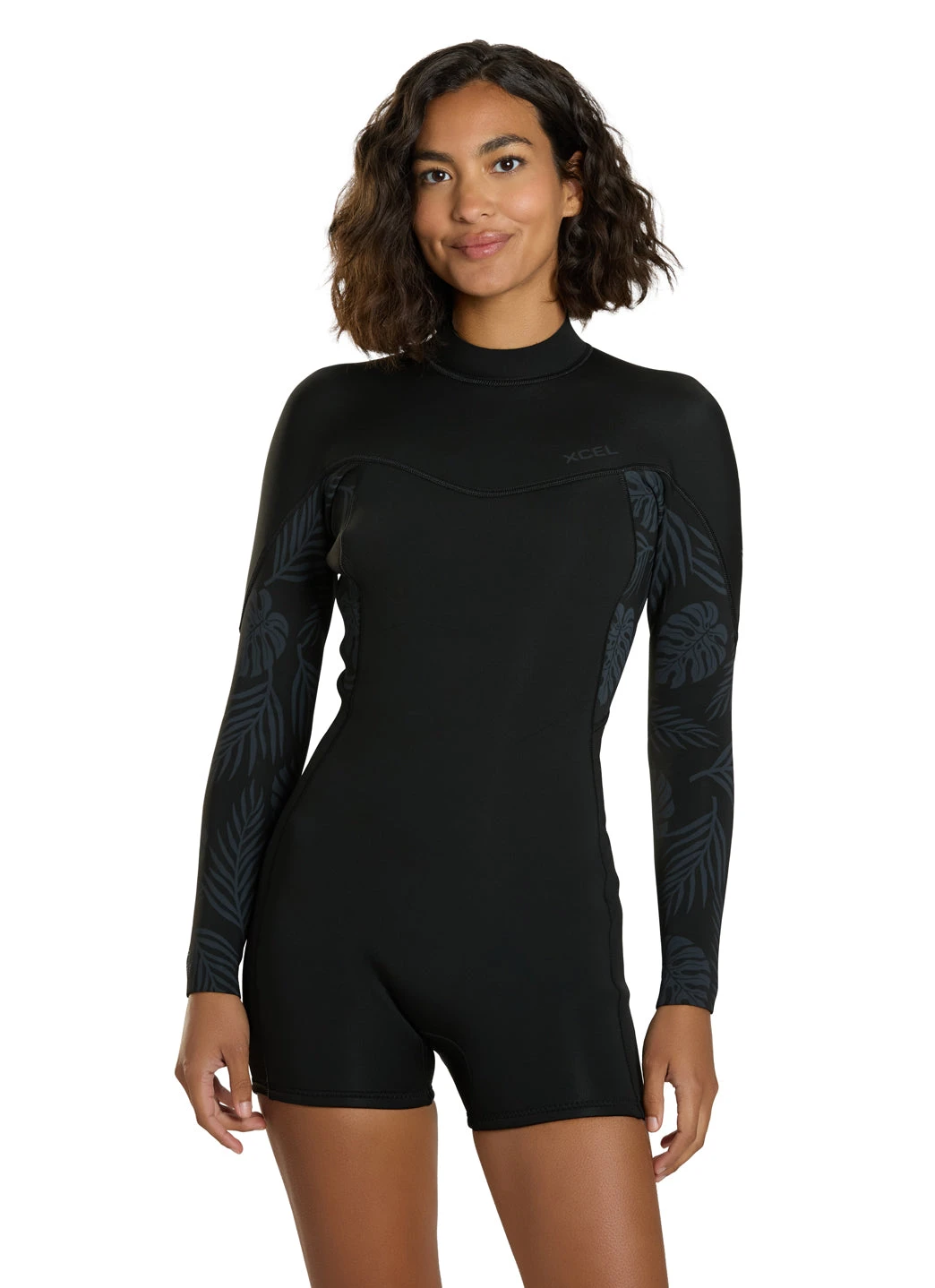 Xcel Women's 2mm Axis Long Sleeve Back Zip Spring Wetsuit - Image 2