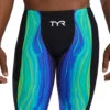 TYR Men's Shockwave Volconyx High Waist Jammer Tech Suit Swimsuit