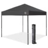E-Z UP Ambassador 10"x10" Shelter Tent W/Spikes & Roller Bag