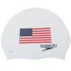 Speedo Silicone US Flag Swim Cap
