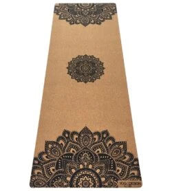 Yoga Design Lab Mandala Cork Mat 70" 3.5mm