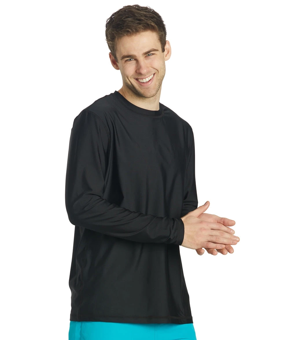 Sporti Men's L/S UPF 50+ Relax Fit Swim Shirt - Image 17