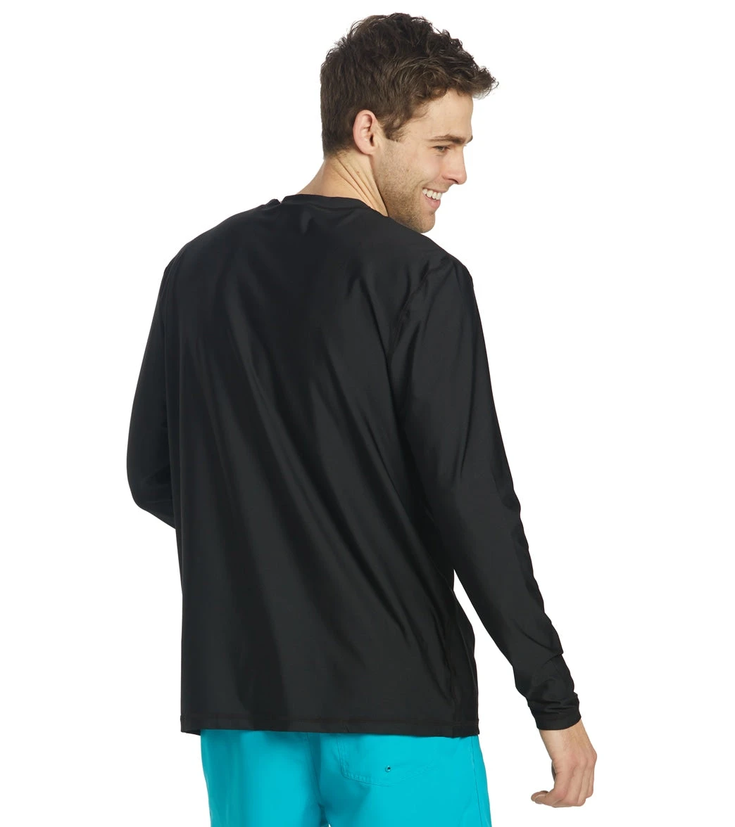 Sporti Men's L/S UPF 50+ Relax Fit Swim Shirt - Image 18