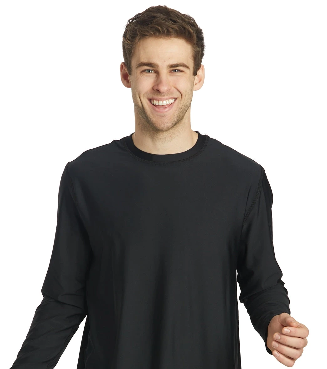 Sporti Men's L/S UPF 50+ Relax Fit Swim Shirt - Image 20