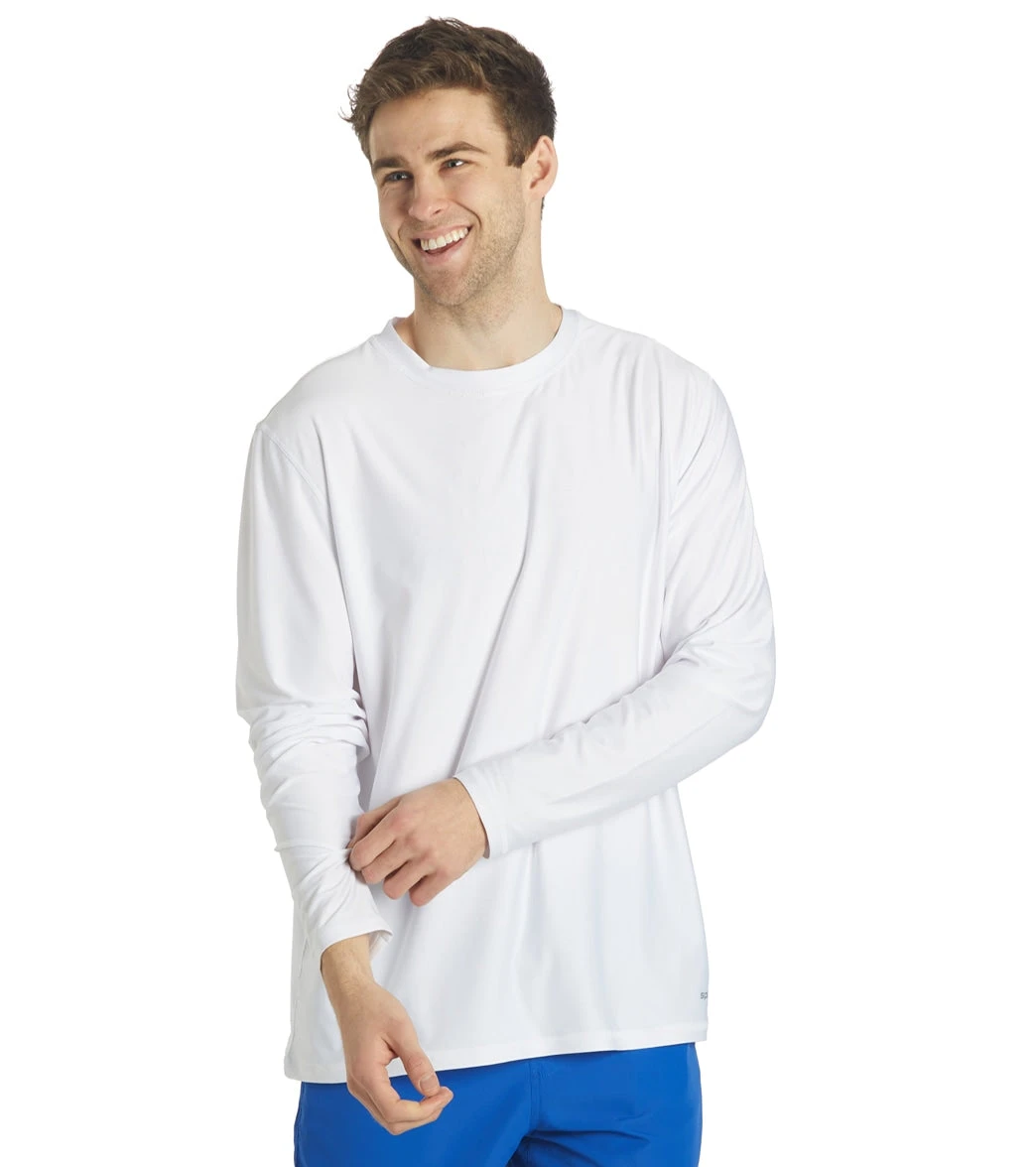 Sporti Men's L/S UPF 50+ Relax Fit Swim Shirt - Image 9