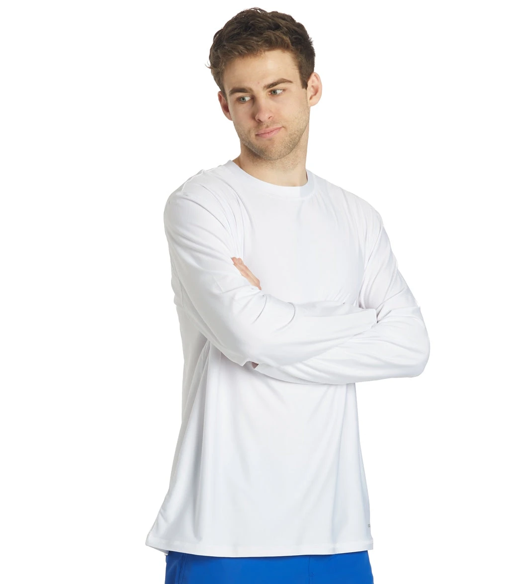 Sporti Men's L/S UPF 50+ Relax Fit Swim Shirt - Image 10