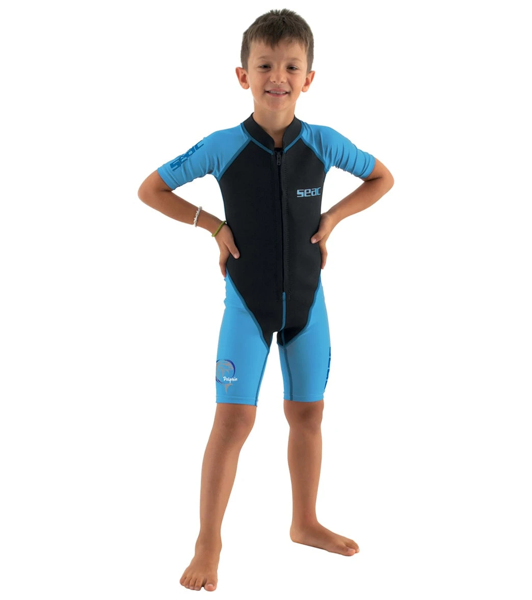 Seac USA Kids 1.5mm Dolphin Short Sleeve Springsuit - Image 3