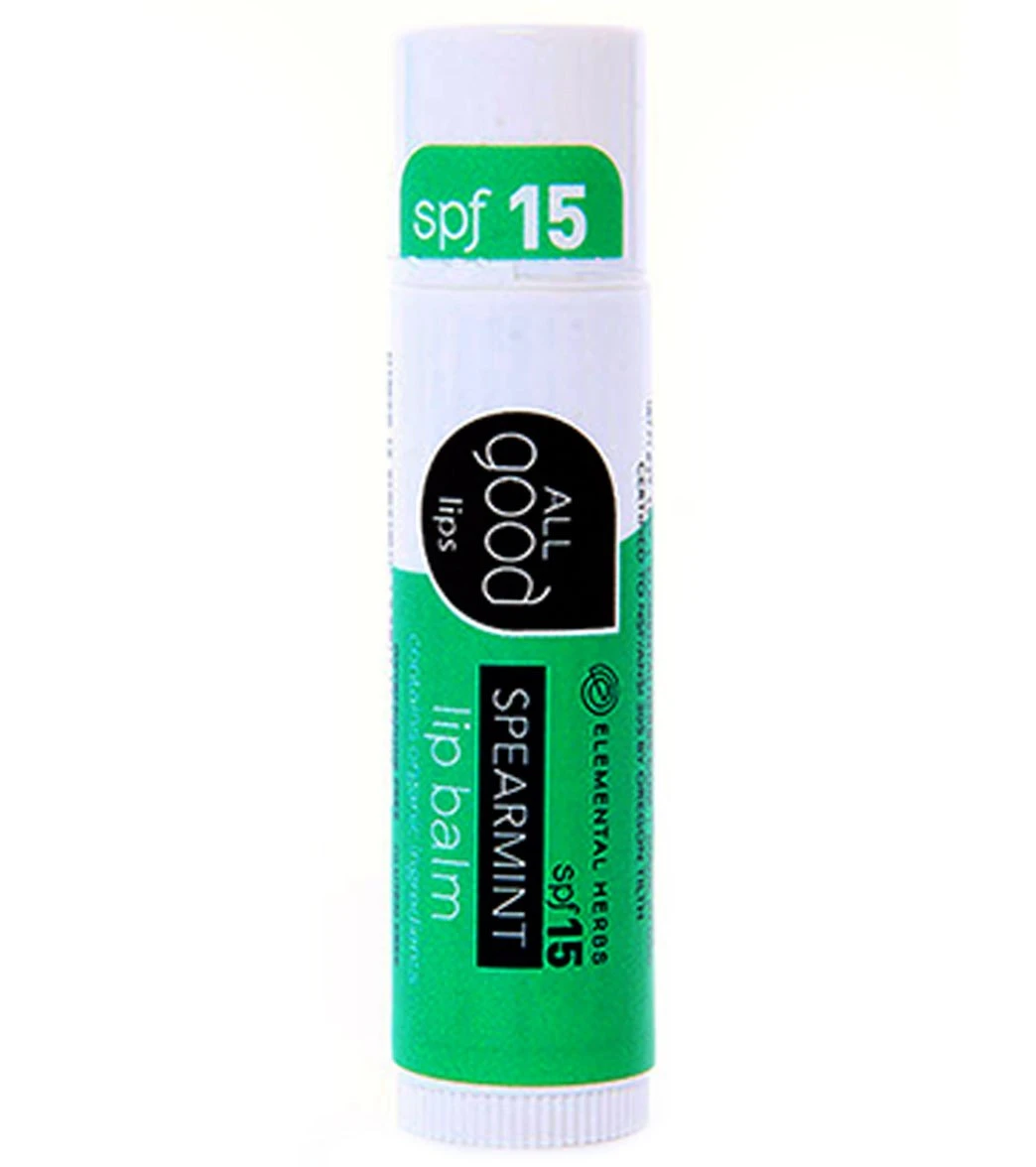 All Good SPF 15 Spearmint Lip Balm - Image 3