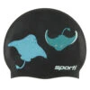 Sporti Stingray Fever Silicone Swim Cap